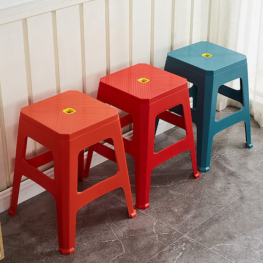 時尚椅(紅色/橙色+藍(lán)