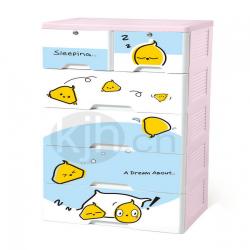 快樂(lè)小鳥(niǎo)五層柜（雙鎖）