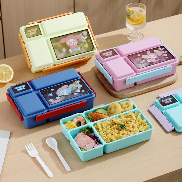 長(zhǎng)方分格飯盒(卡通)11